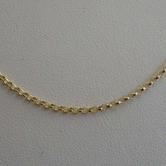 Italian Rolo Yellow Gold 18" Necklace - Picture 3 of 5